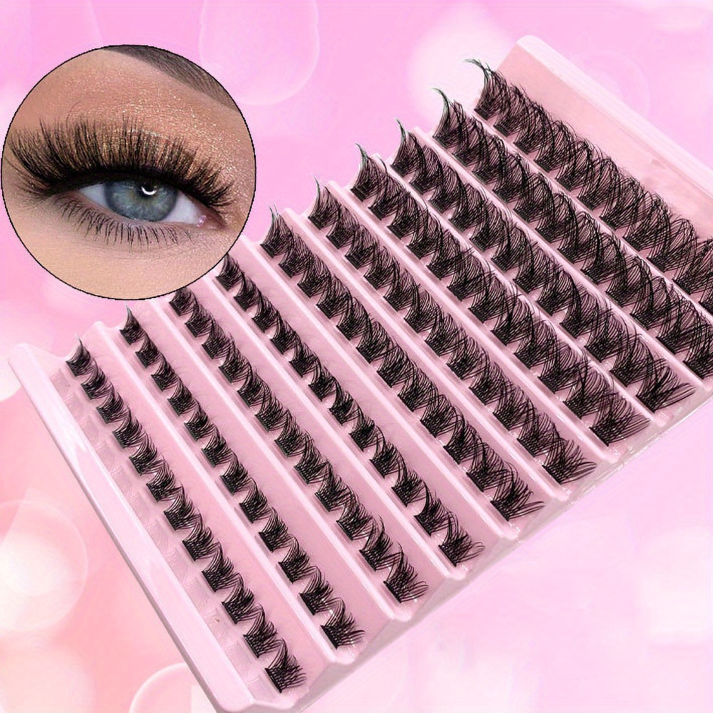 60clusters 50d/cluster 15mm Thickness 0.07 C/d/dd Curl Grafting Eyelashes