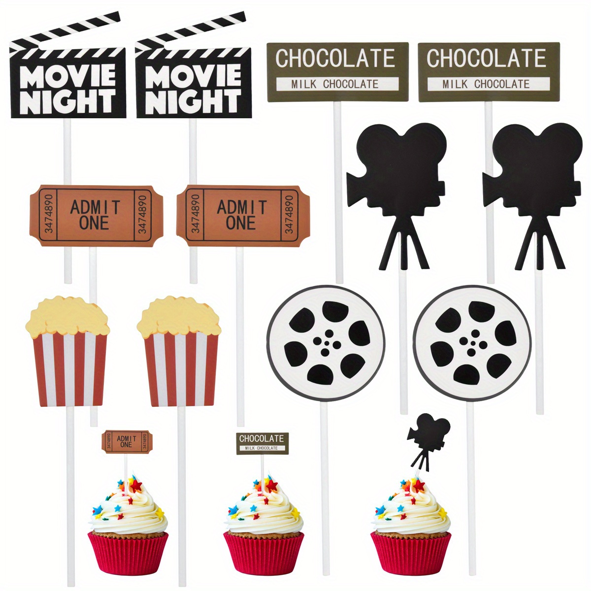 Printable Hollywood Movie Party Supplies