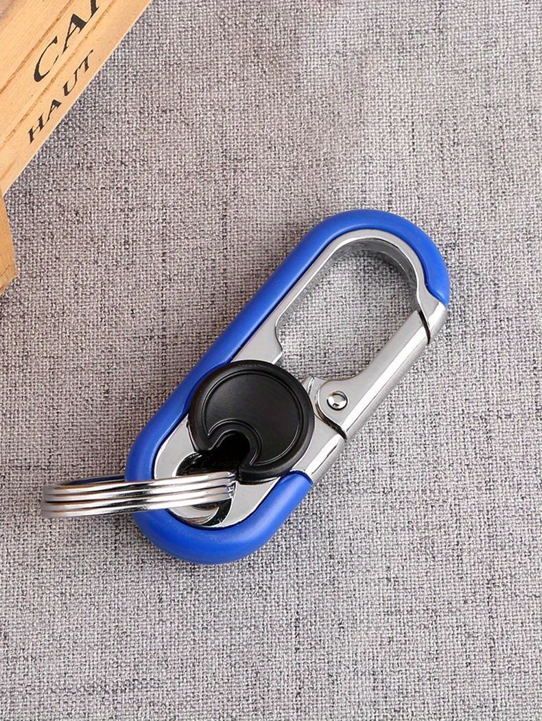 Men Keychain Hook Stainless Steel Buckle Bottle Opener - Temu