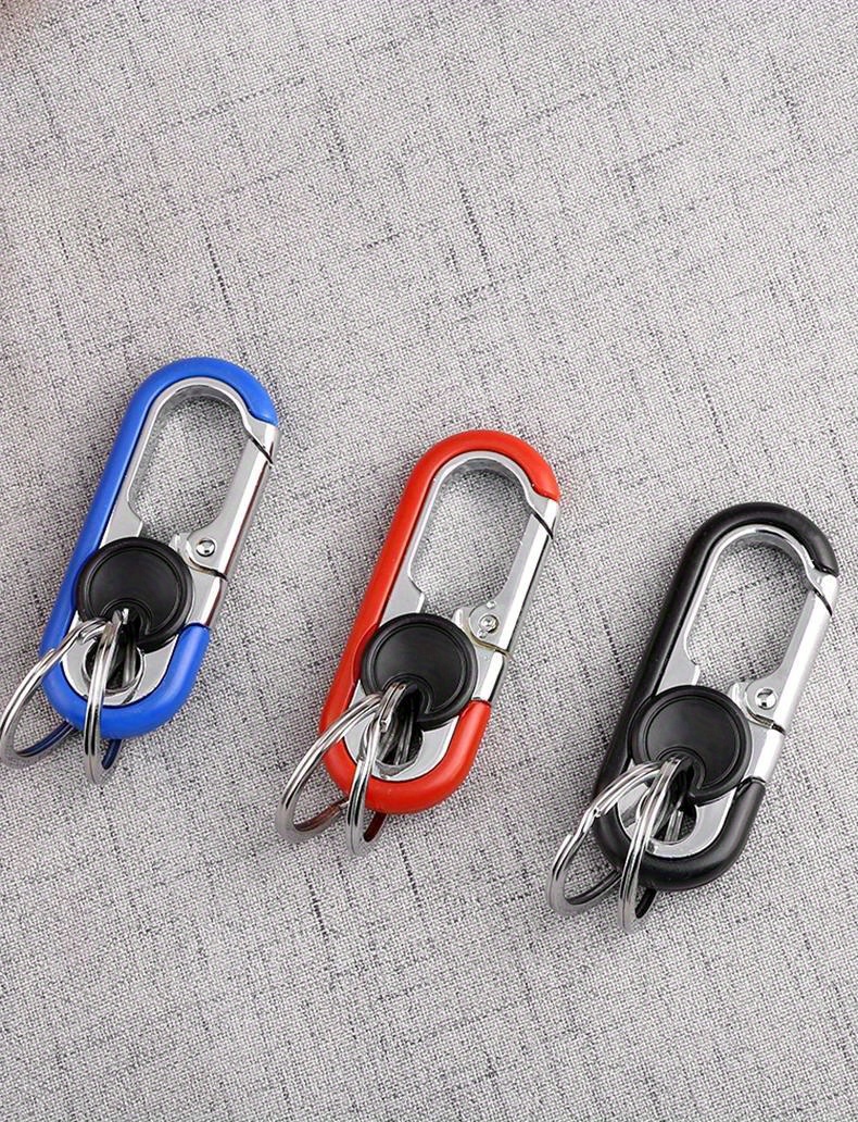 Men Keychain Hook Stainless Steel Buckle Bottle Opener - Temu