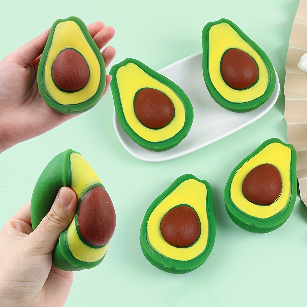 Super Antistress Avocado Frutta Squishy Simpatico Giocattolo Morbido Da  Spremere Simulazione Palla Antistress Profumata Dolce Per Bambini Adulti -  Temu Italy