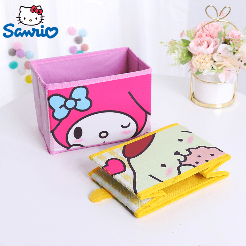 Baby Products Online - Sanrio Melody Storage Box Hello Kitty Cartoon Cotton  Candy Box Jewelry Box Desktop Storage Box - Kideno