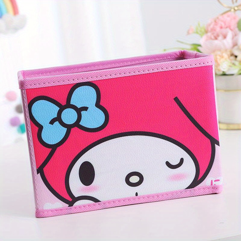 Melody Cartoon Foldable Storage Box Desktop Storage - Temu