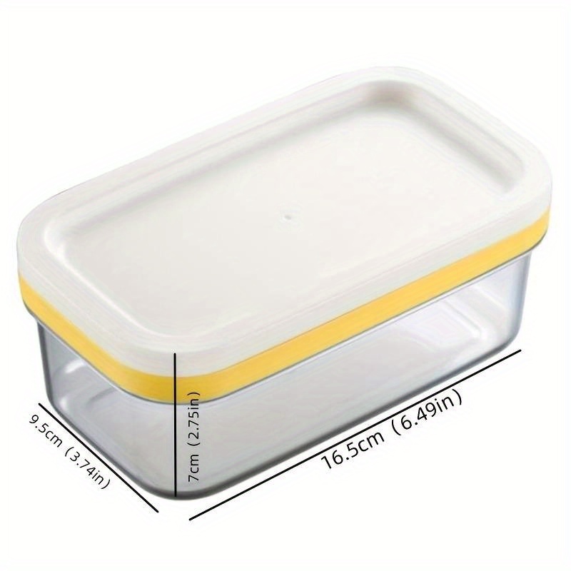 Butter Slicer Box Plastic Butter Cutter Dish For Counter Top