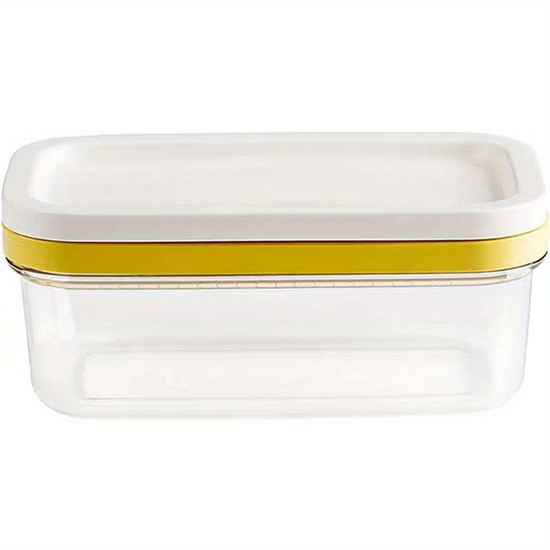 Butter Slicer Box Plastic Butter Cutter Dish For Counter Top