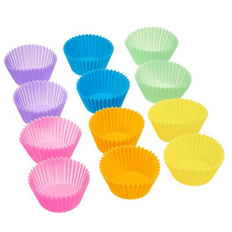 Silicone Muffin Cups Silicone Mold Cake Cups Silicone - Temu United Kingdom