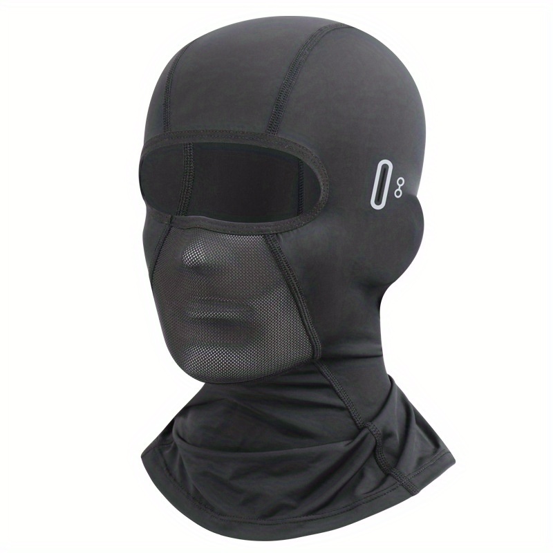 Motorcycle Head Cover Male Riding Mask Outdoor Sports Fishing Full Face Uv  Protection Neck Cover Sunscreen Viscose Quick Dry Breathable Balaclava -  Automotive - Temu