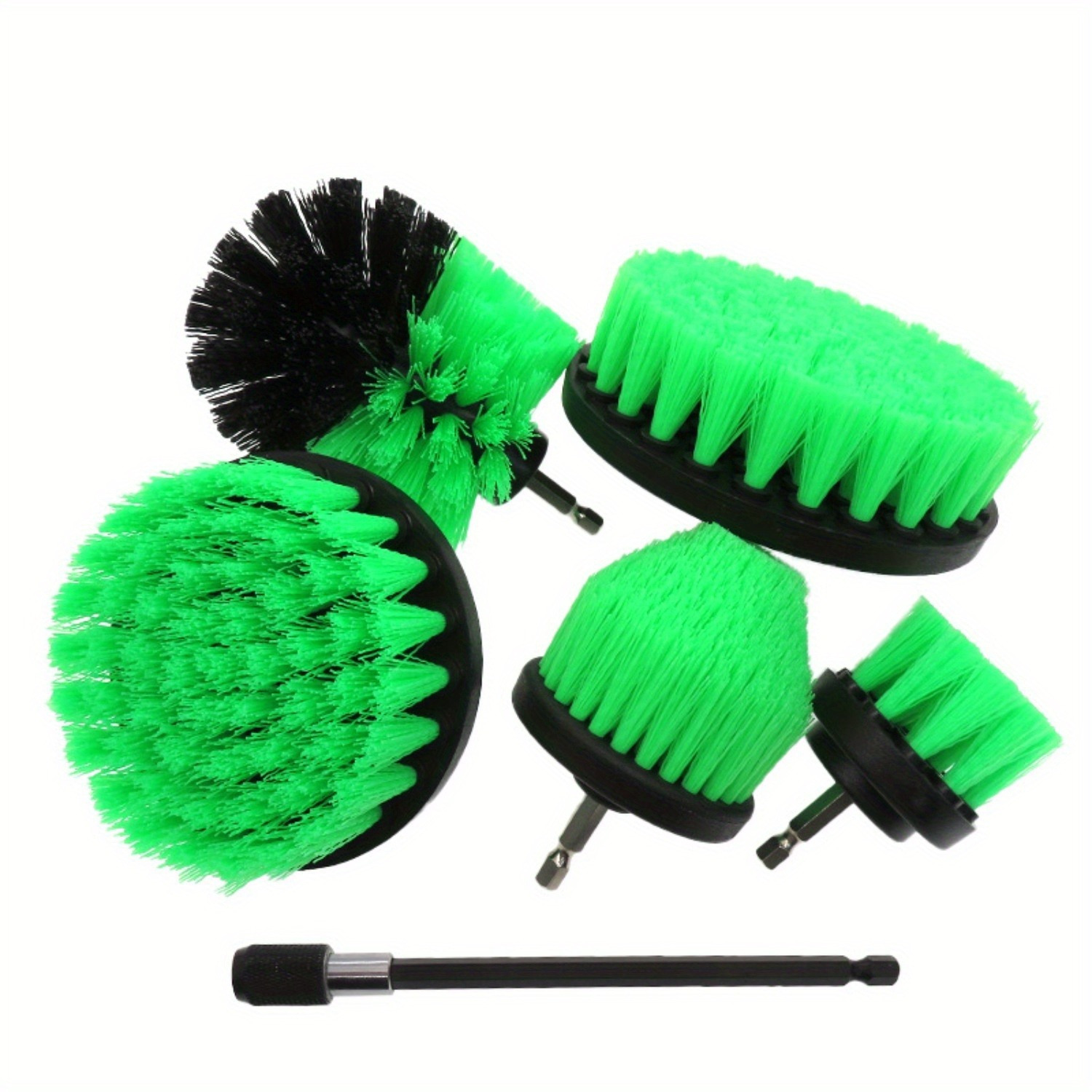Electric Cleaning Brush, Light Green, Electric Drill Brush Head