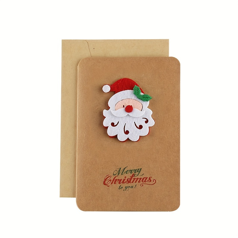 ENAIAH 20 Pièces Carte de voeux Noël et Enveloppes Vintage Carte Cadeau de  Joyeux Noel : : Fournitures de bureau