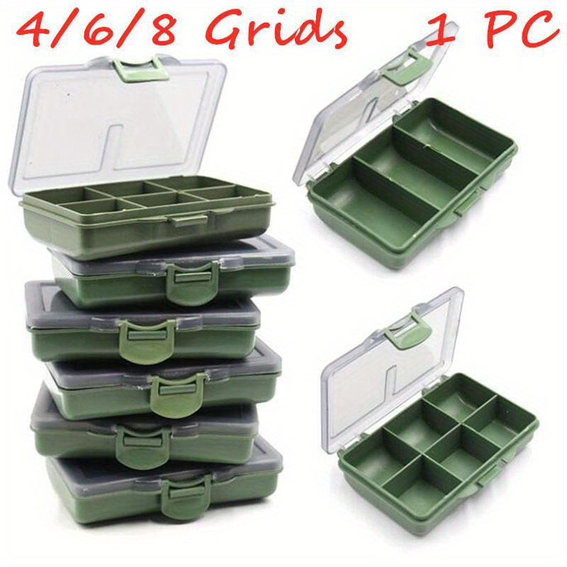 Capacity Double Layer Cover Outdoor Storage Box Fishing - Temu