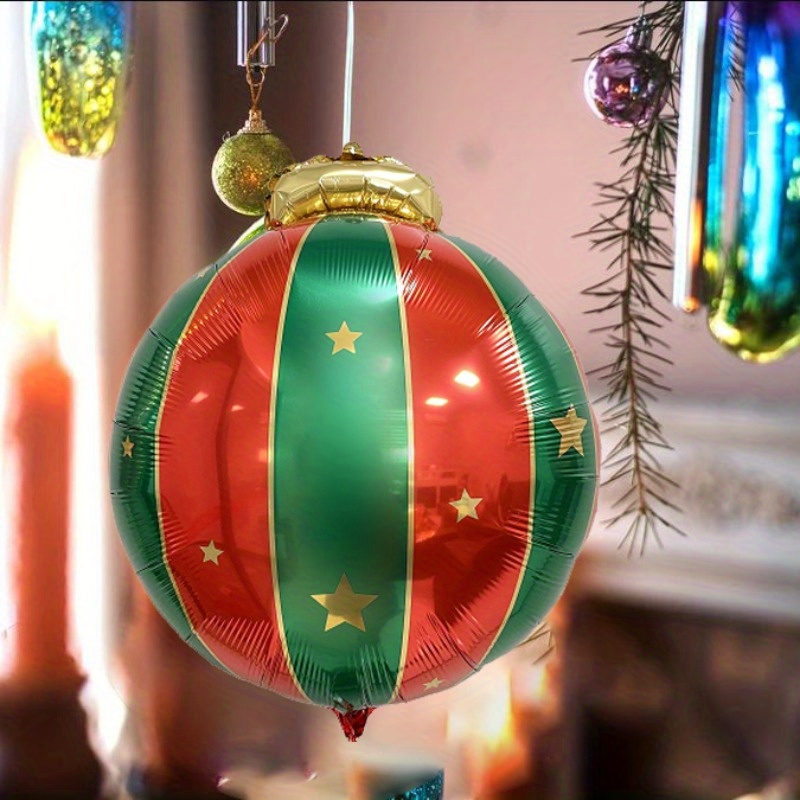 Guirnalda de globos de Navidad, 86 unidades, arco de globos de Navidad rojo  y verde con sombrero de Navidad y globo de aluminio de bastón de caramelo  para tema de Navidad, cumpleaños