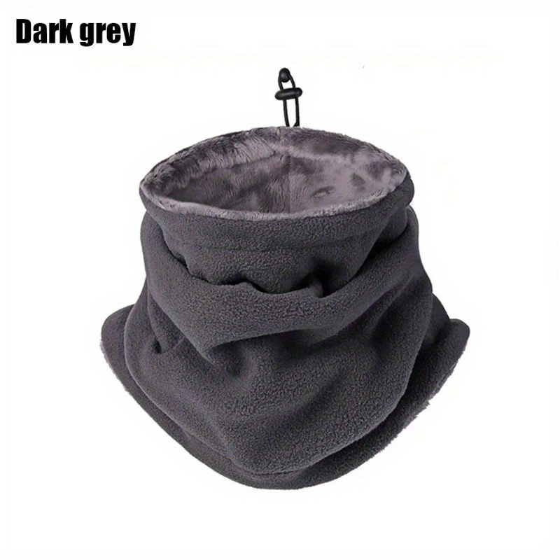 1pc Fleece Lined Neck Warmer Neck Gaiter Face Mask For Camping Hiking  Fishing Cycling, Free Shipping On Items Shipped From Temu