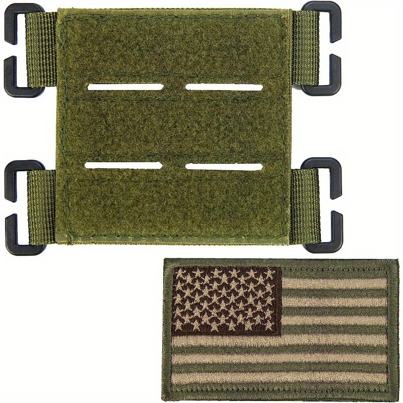Multifunctional Molle System Adapter Panel Hook and Loop Panel