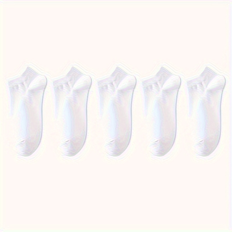 1/5/10/15/30 Pair Essentials Ankle Socks - Soft, Lightweight Low-Cut No-Show Socks, Black/White/, Everyday & Formal Wear, Bulk Pack (1,5,10,15,30 Pairs) - Easy-Care Ankle Socks, Casual Wear, Minimalist Design, Comfortable Fit, Active Lifestyle