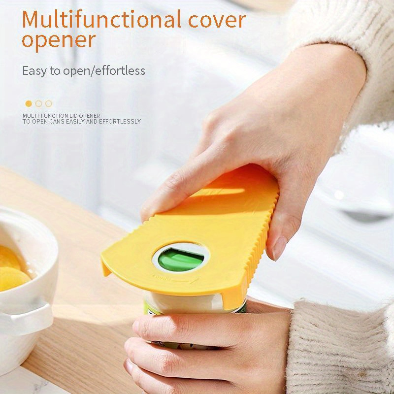 1pc, Multifunctional Universal Household Can Opener Can Twist Cap Opener  Manual Universal Lid Opener