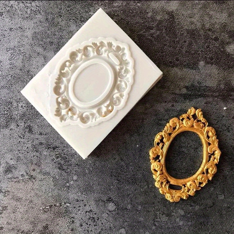 Image of 1pc Of Aouke Small Silicone Mold For Fondant, Ideal For Cake Decoration, Featuring A European Style For Modeling