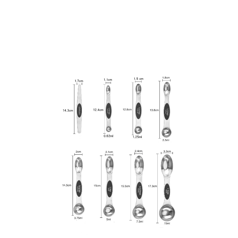 8/13 Pezzi/set Cucchiaio Dosatore Magnetico Cucchiaio - Temu Italy