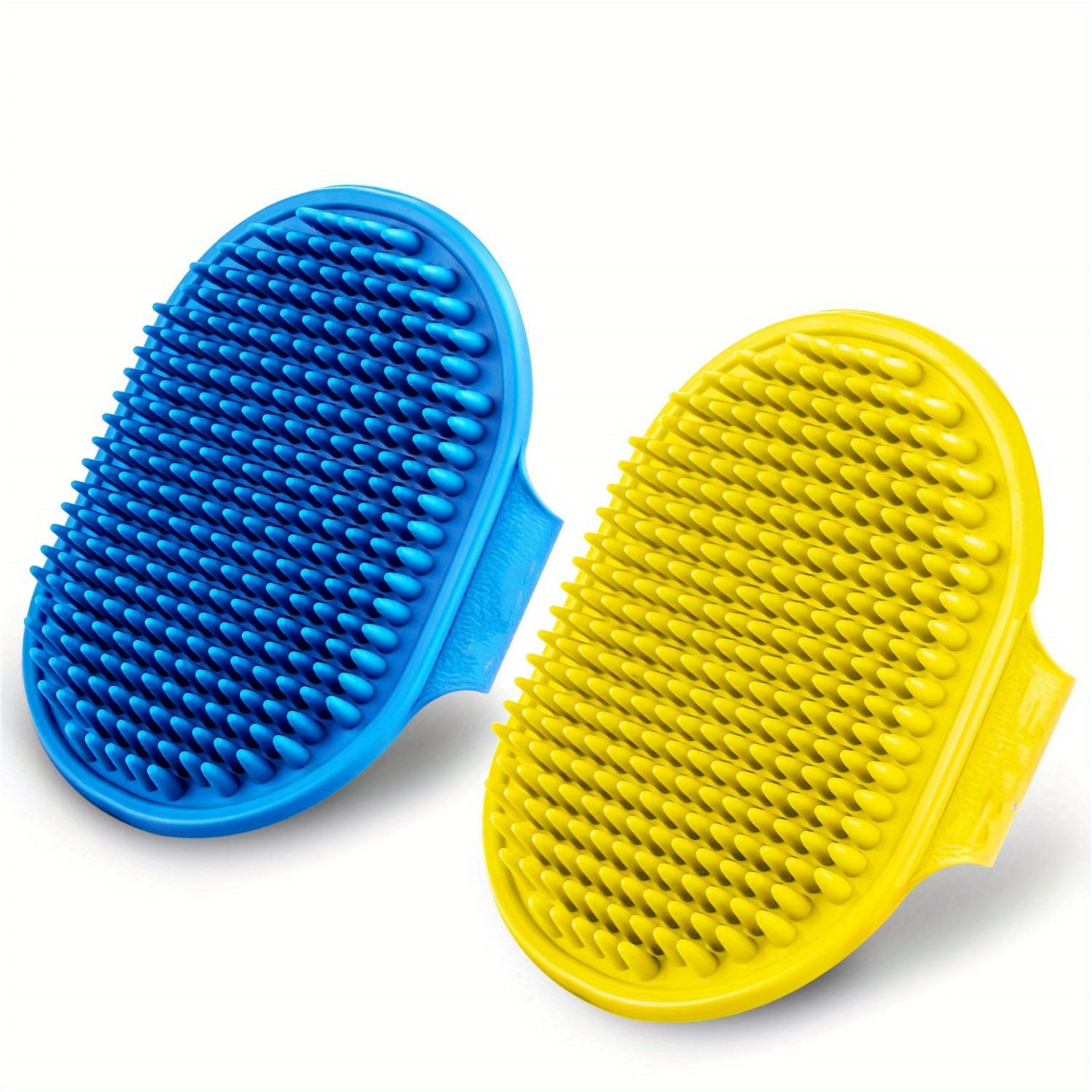 Dog Bath Brush,Cat Shampoo Brush,Soft Silicone Pet Grooming Brush for Long  Short Haired Dogs and Cats,Soothing Massage Pet Comb