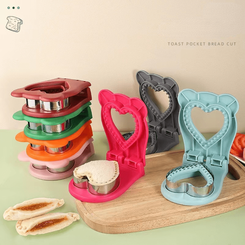 Sandwich Cutter and Sealer Set Round Shape for Kids' Lunches Uncrustables  Maker Breakfast Toast Mold - AliExpress