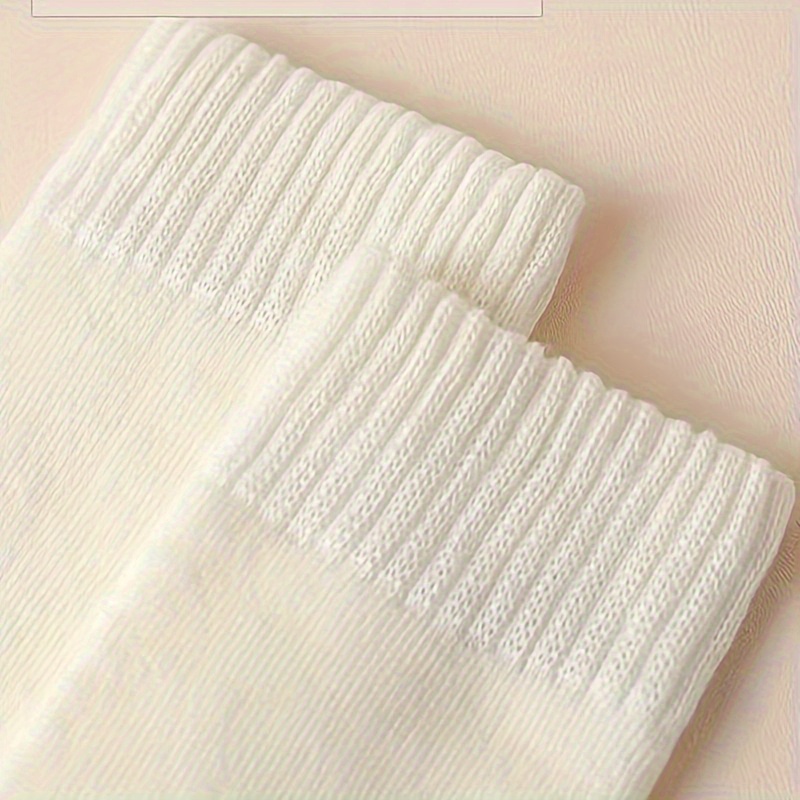 6 Pairs Winter Socks Women Winter Solid Thickened Thermal Socks