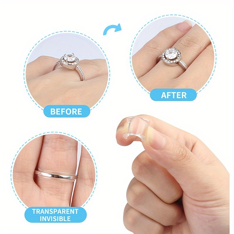 Ring Tightener For Loose Rings 12 Sizes Invisible Ring - Temu