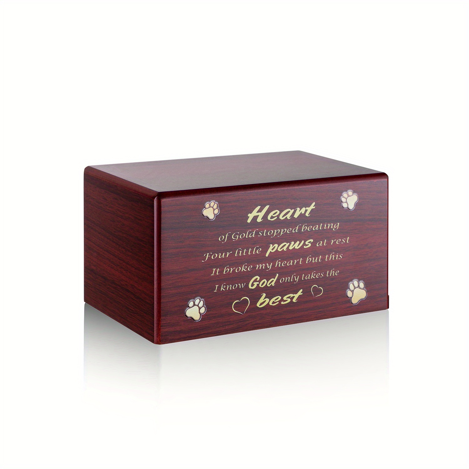 Pet Ash Memorial Stove, Dog Or Cat Ash Box, Lost Pet Memorial Box