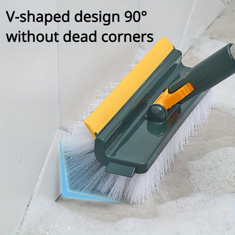 Multi-purpose Floor And Wall Cleaning Brush, Handheld Scrub Brush