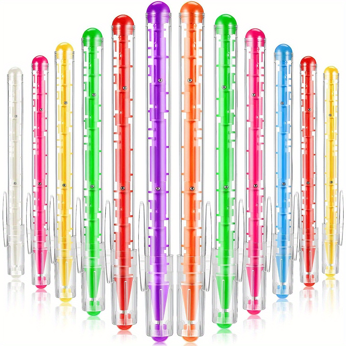 Stylo À Bille Anti-stress Avec Lumière Led, Réducteur De Stress, Stylo À  Bille Réfléchissant, Cadeau, Anti-stress Anxieux, Économisez De L'argent  Sur Temu