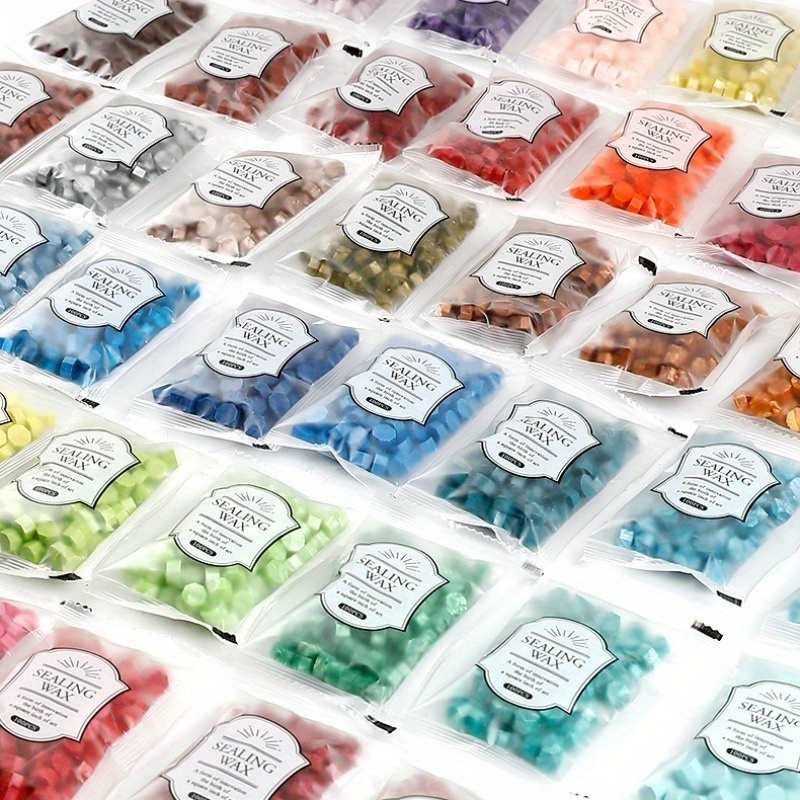 Sealing Wax - Octagon Sealing Wax Beads (22 Colors)