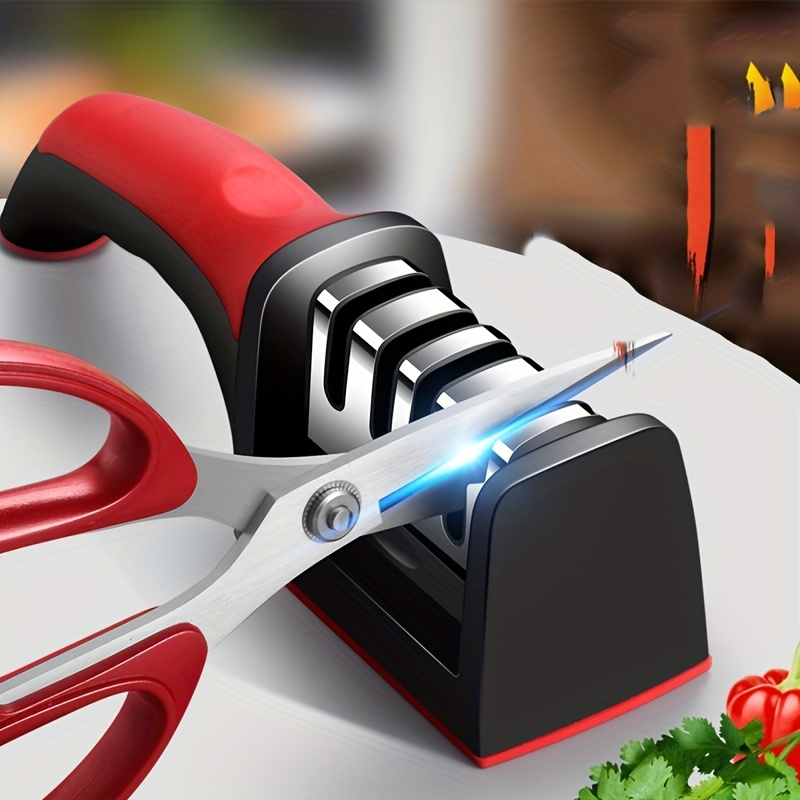 Professional Knife Sharpener - Multifunctional Kitchen Tool For Quick And  Easy Edge Opening And Sharpening - Temu