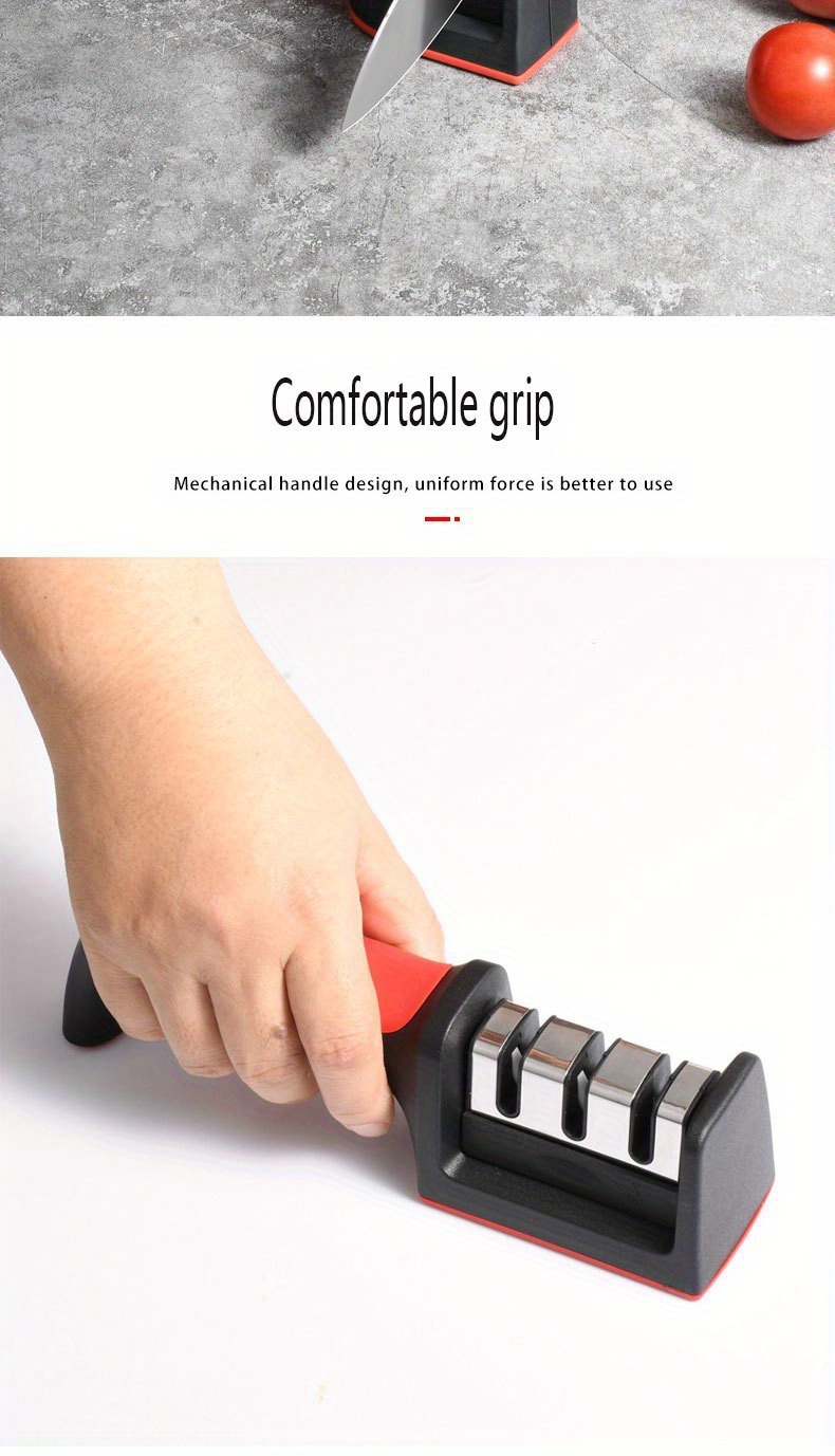 Professional Knife Sharpener - Multifunctional Kitchen Tool For Quick And  Easy Edge Opening And Sharpening - Temu