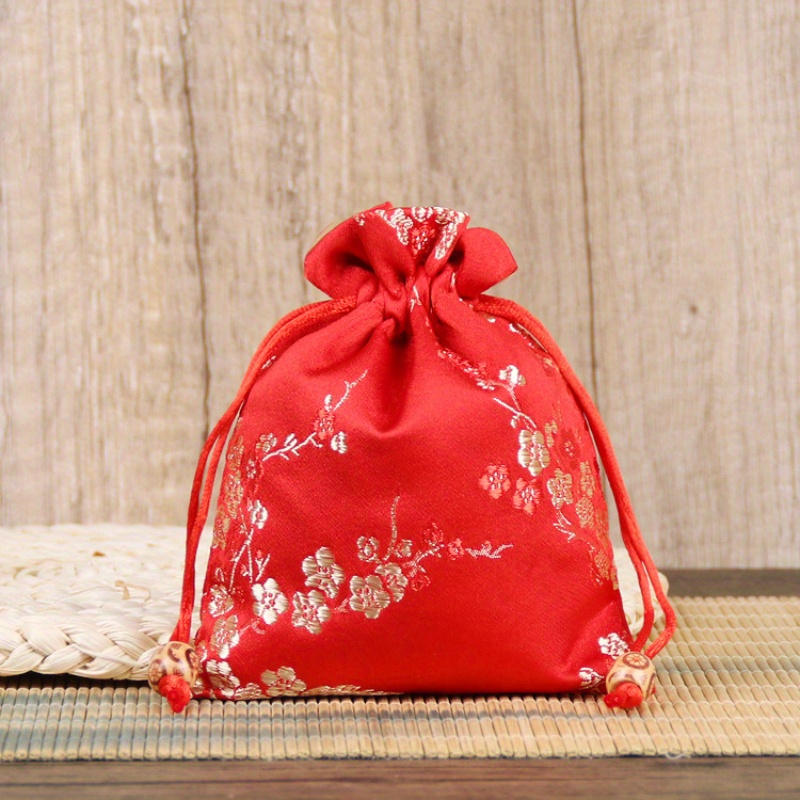 Jewelry Jewelry Bags Bunch Mouth Cotton And Linen Bags - Temu