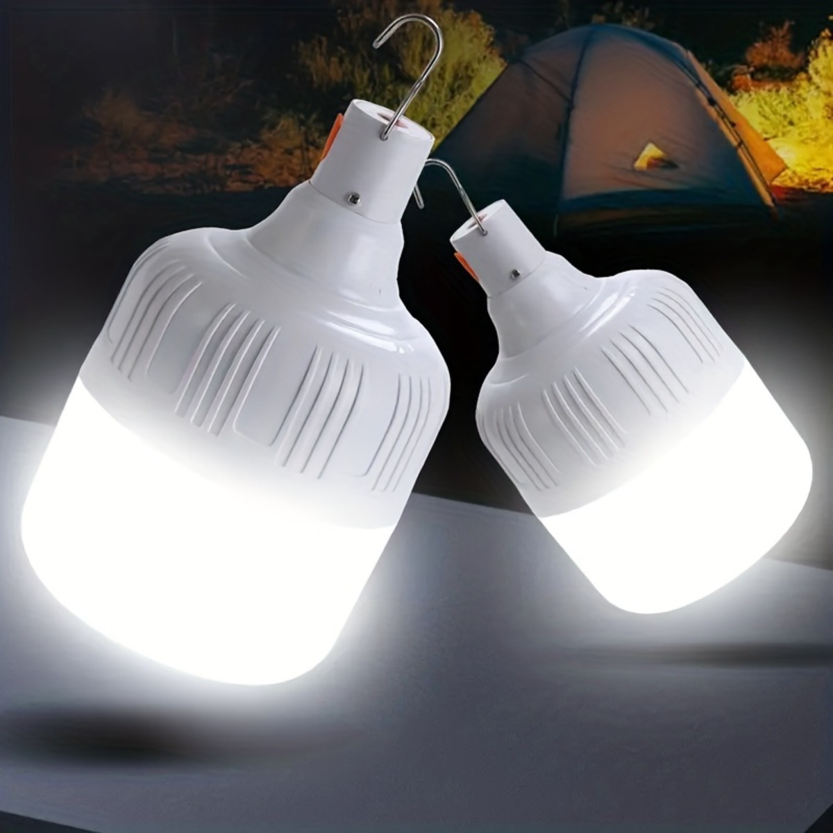 Rechargeable Emergency Led Light Bulb With Hook Stay Lights - Temu