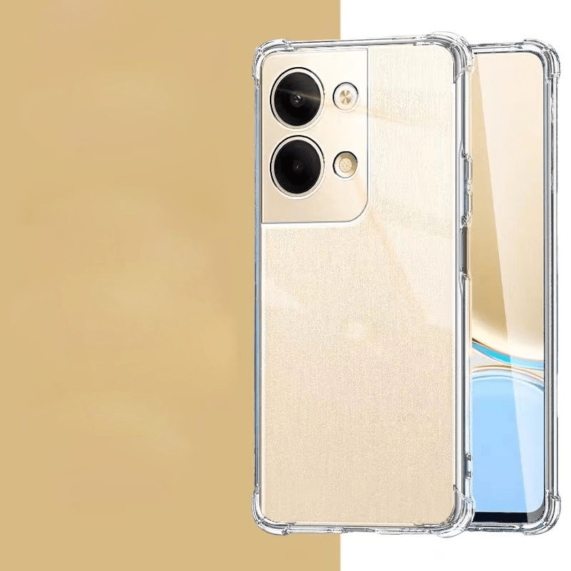 Crystal Anti fall Transparent Shockproof Silicone Soft Phone - Temu
