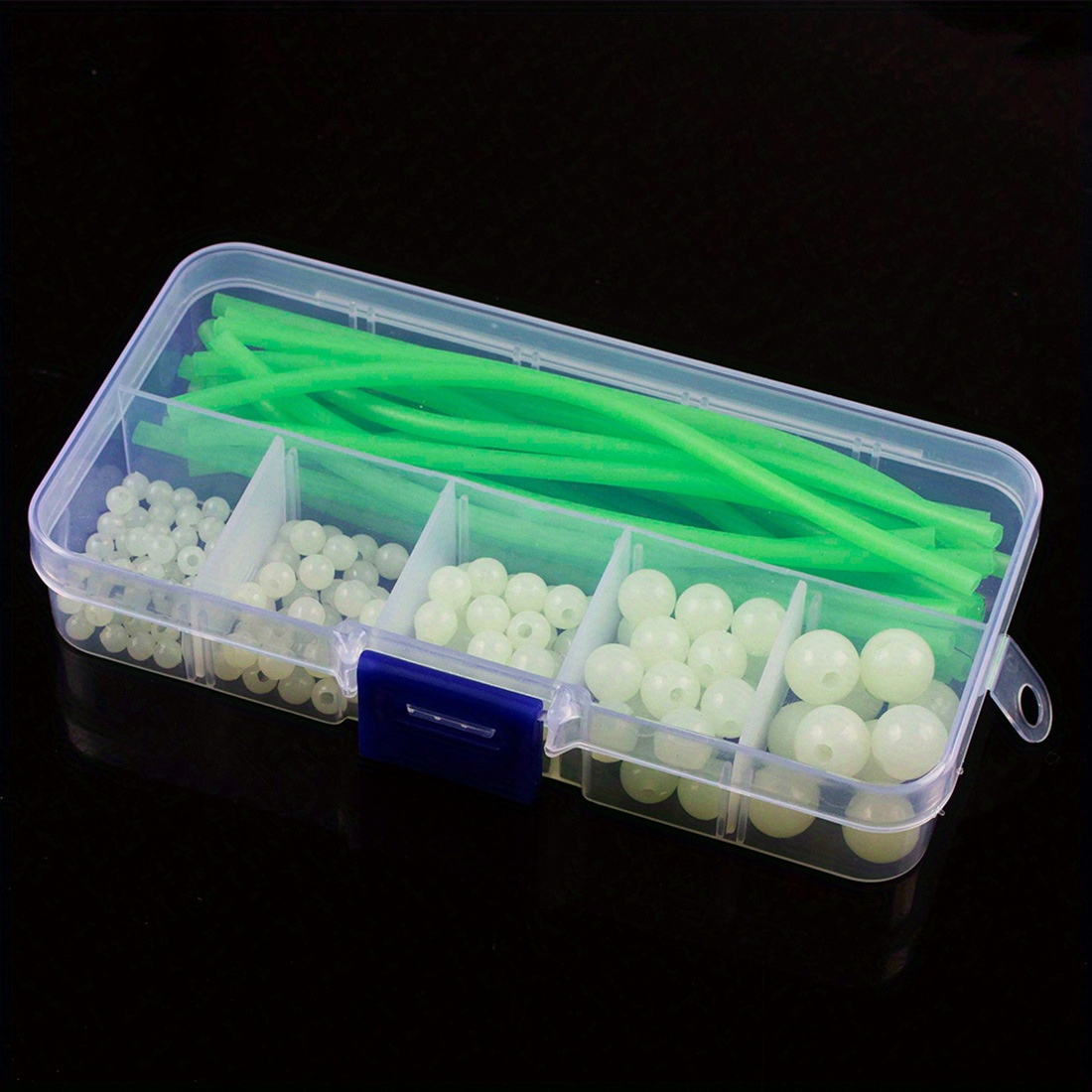 Luminous Soft Plastic Fishing Beads Kit Oval Round - Temu Canada