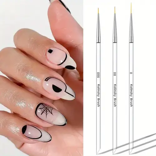Professional Nail Art Liner Brush Set - Thin, Sharp, And Durable For  Perfect Nail Gel Polish Painting And Dotting - Essential Manicure Tools For  Salon-quality Results - Temu United Arab Emirates