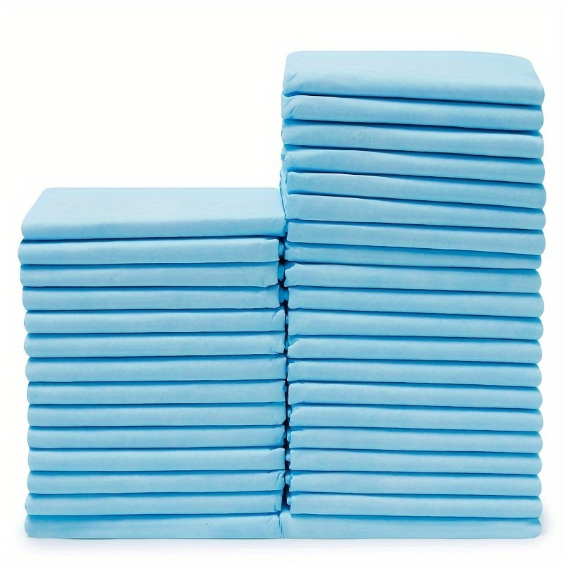 

20/40/50/100pcs Super Absorbent Dog Diaper Mats, Deodorizing Pet Urine Pads Toilet Mats For Dog Potty Training