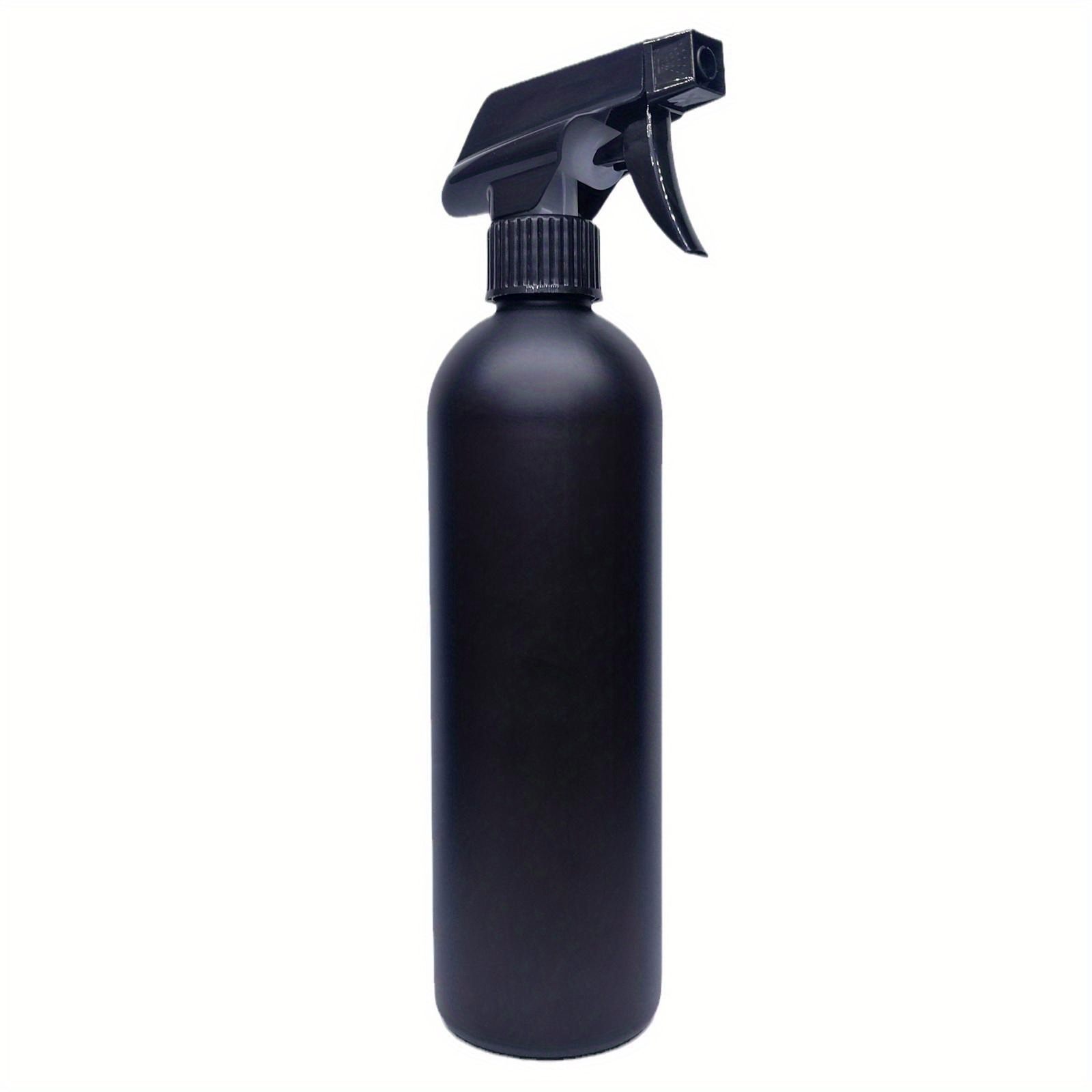 Plastic Spray Bottles Black For Cleaning Solutions, Heavy Duty