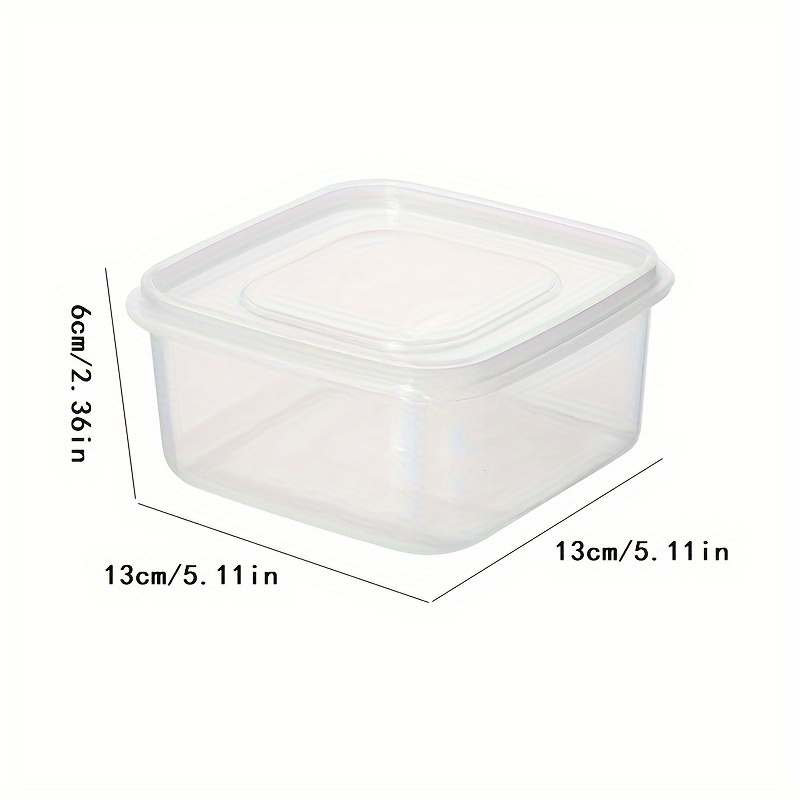 10 Pcs Storage Box Disposable Food Containers 3 Compartment