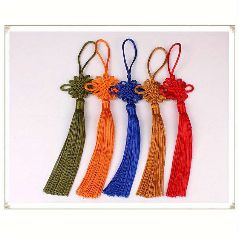 1pc Cotton Silk Tassel Fringe Brush Hanging Rope DIY Tassels