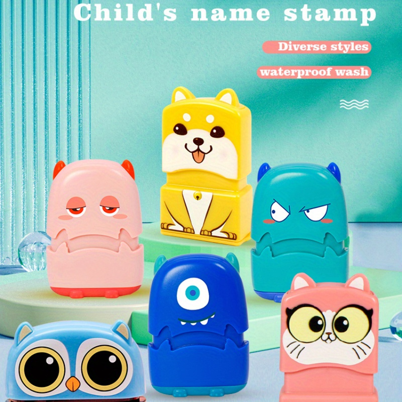 1pc Customized Name Stamps Personalized Name Stamp For Kids - Temu Japan