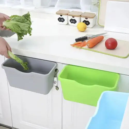 1 Stück Haushalt Küche Schrank Tür Hängen Mülleimer Kunststoff