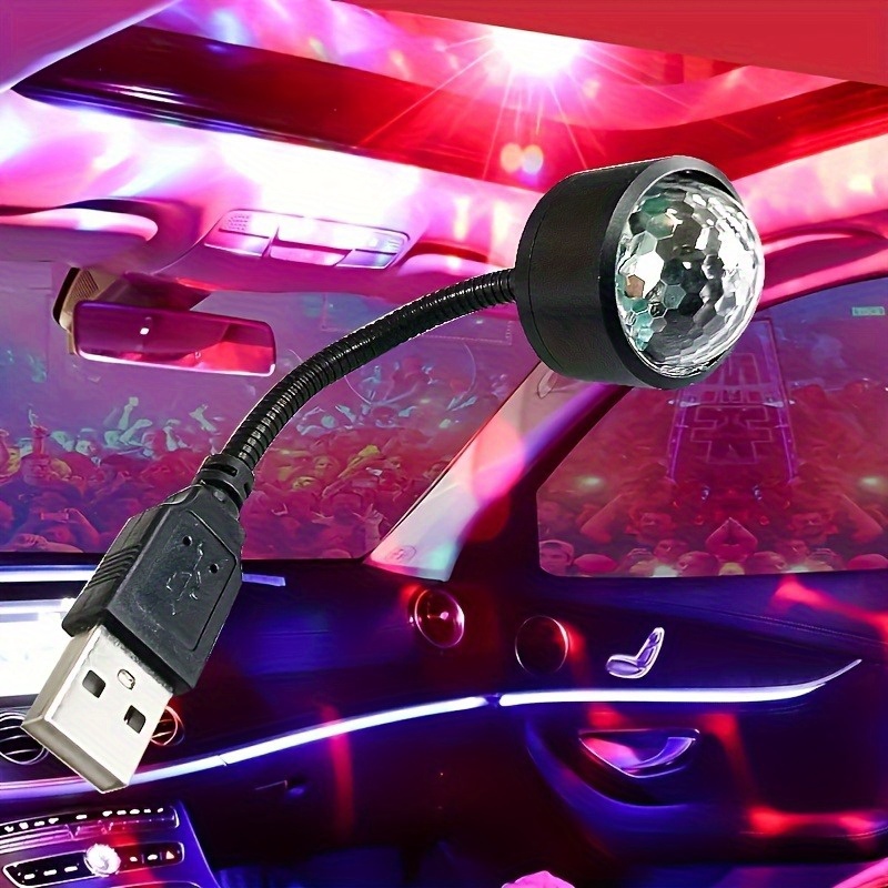 USB Star Projector Nachtlicht, Autodachleuchten, Sound Control Rhythm  Romantic Car Interior LED Atmosphere Lights Decoration für Auto, Decke,  Schlafzimmer - Temu Austria