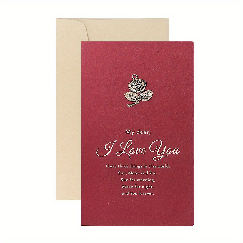 Hot Stamping Letter Paper Vintage Valentine's Day Love - Temu