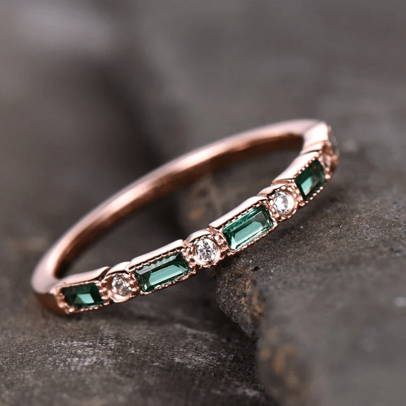 Jewelry For Women Rings Fashion Rose Gold Horse Eye Zircon Ring With Flower  Design Simple Zircon Ring Simple Personality Character For Women And Girls