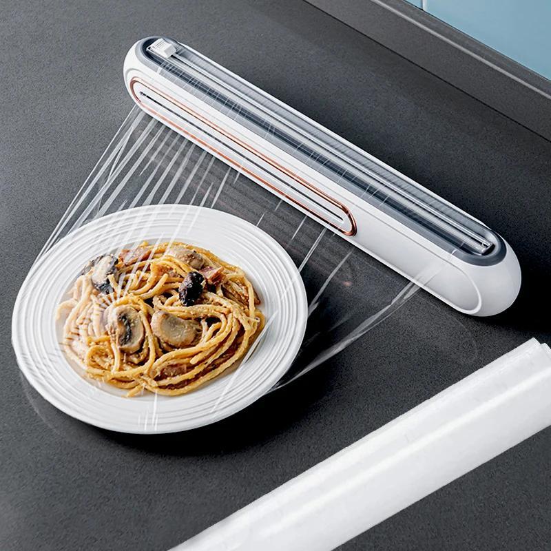 Coupe Film alimentaire en aluminium, outil de cuisine