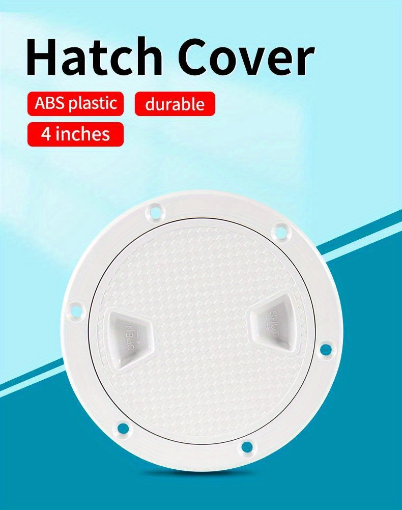 Toma Boat Hatch Cover Plate with Waterproof Bag Deck Inspection