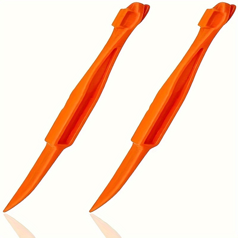 2PCS 304 Stainless Steel Orange Opener Ring Slicer Cutter Portable