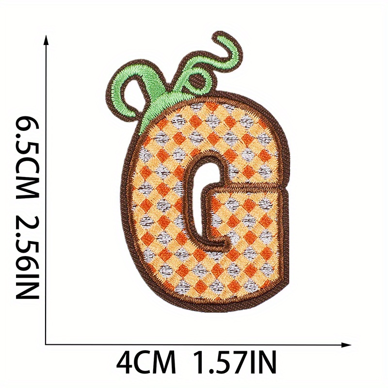 Cute Letter Embroidery Iron On Patches For Girls Easy Sew On - Temu