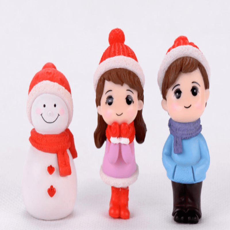 Christmas Couple Table Top Decoration, Home Decoration, Can Do Car Interior  Decoration,student Couple Gifts,mini Christmas Couple Figurine Doll Diy  Ornament Toy Lovers Statue - Temu